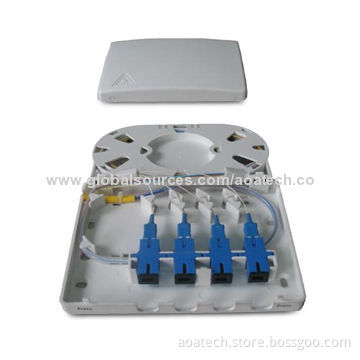 FTTH Terminal Box/Fiber Optical Patch Panel to Fix with Pigtails/Adapters, Used in FTTH NetworksNew